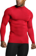Men's UPF 50+ Compression Shirt Long Sleeve | Athletic Base Layer for Gym, Running, Water Sports & Outdoor Activities