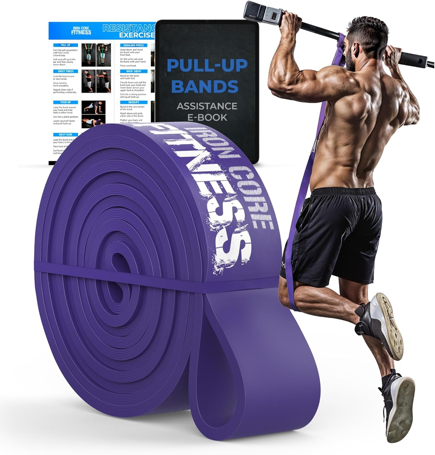 Pull-Up Resistance Band | Strength Training & Home Gym Power Band