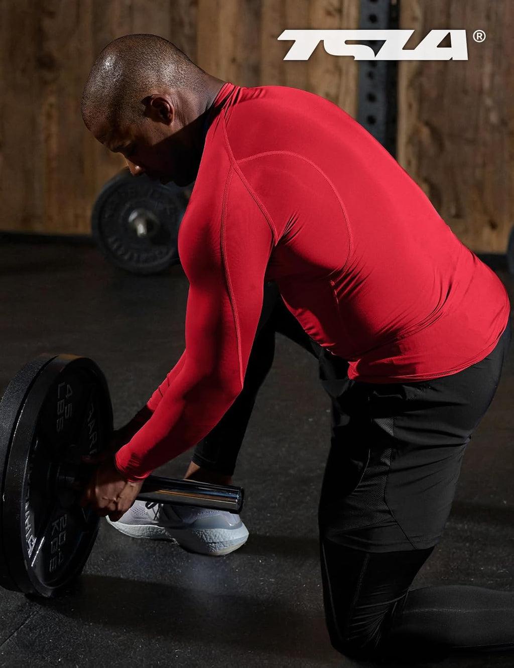 Men's UPF 50+ Compression Shirt Long Sleeve | Athletic Base Layer for Gym, Running, Water Sports & Outdoor Activities